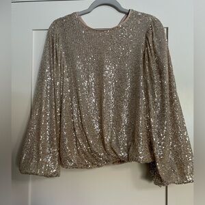 Dex sequin top